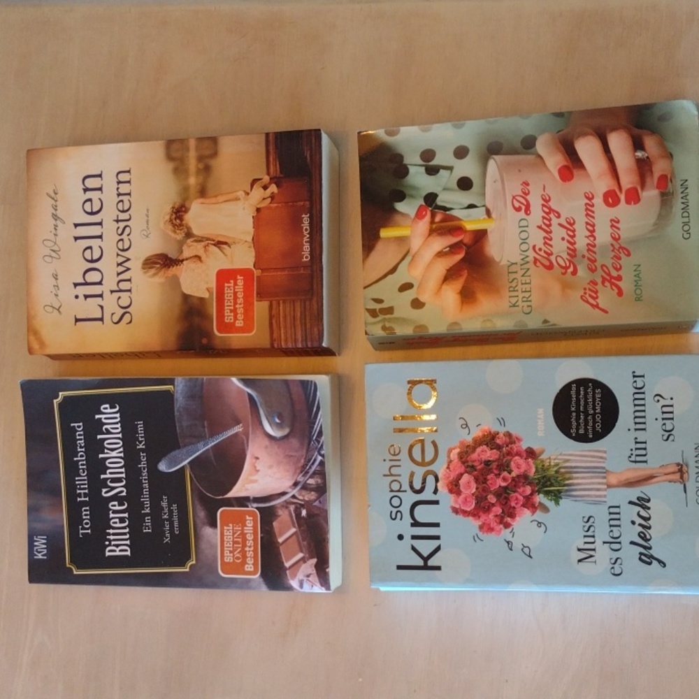 4 German Books